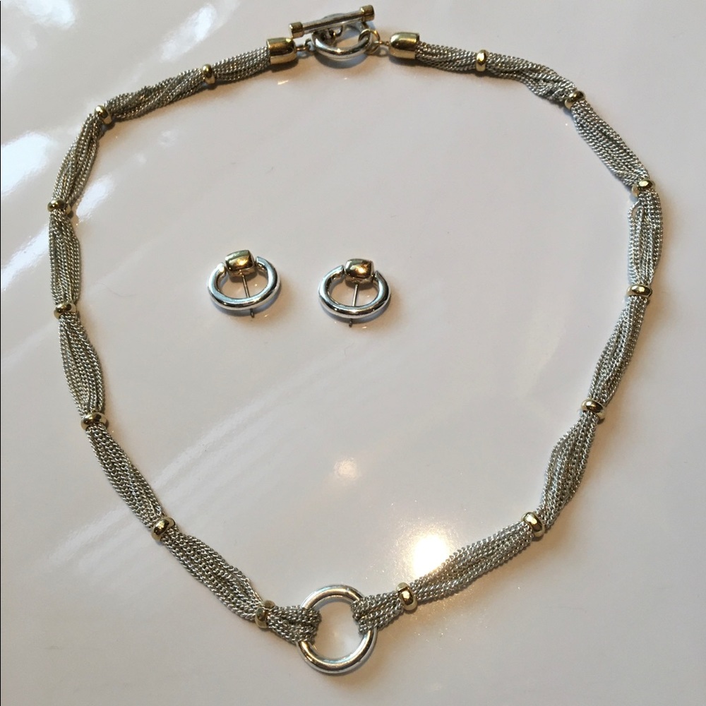 Ralph Lauren necklace and earring set